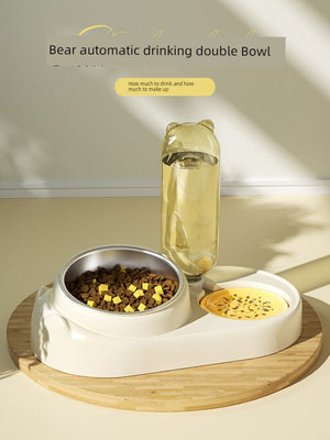 Automatic Double Bowl for Cats & Dogs