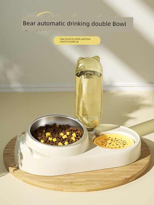 Automatic Double Bowl for Cats & Dogs