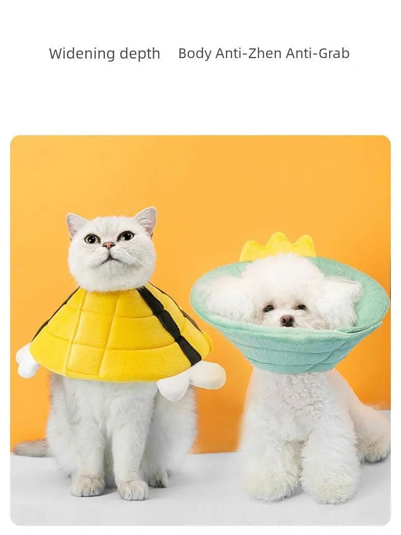 Elizabeth Ring Soft Cat Collar Small and Medium-Sized Dogs Dog Head Cover Pet Elizabeth Anti-Scratch Anti-Licking Collar