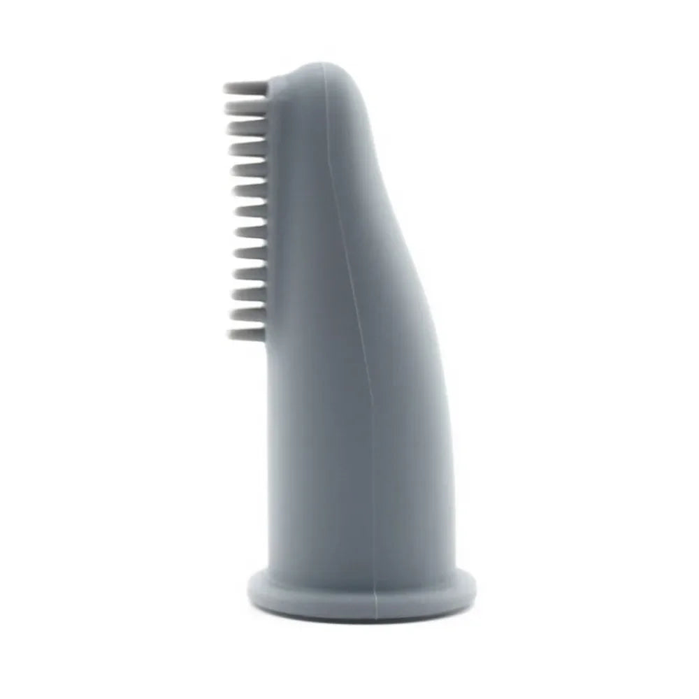 Dog Super Soft Pet Finger Toothbrush Teeth Cleaning Bad Breath Care Nontoxic Silicone Tooth Brush Tool Dog Cat Cleaning Supplies 1PC 07