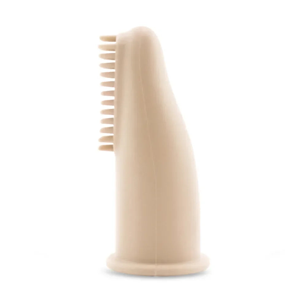Dog Super Soft Pet Finger Toothbrush Teeth Cleaning Bad Breath Care Nontoxic Silicone Tooth Brush Tool Dog Cat Cleaning Supplies 1PC 04