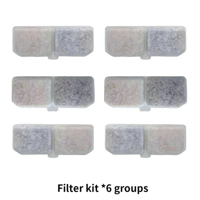 3L Whisper-Quiet Cat Water Fountain Dispenser USB Filter Element 3L