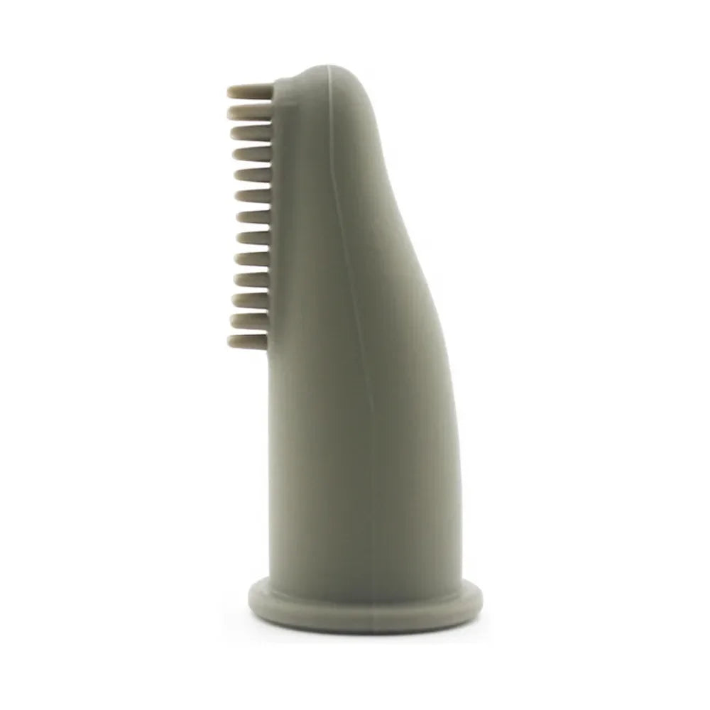 Dog Super Soft Pet Finger Toothbrush Teeth Cleaning Bad Breath Care Nontoxic Silicone Tooth Brush Tool Dog Cat Cleaning Supplies 1PC 06