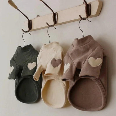 Adorable Warm Hoodie for Pets - Love Bear Design