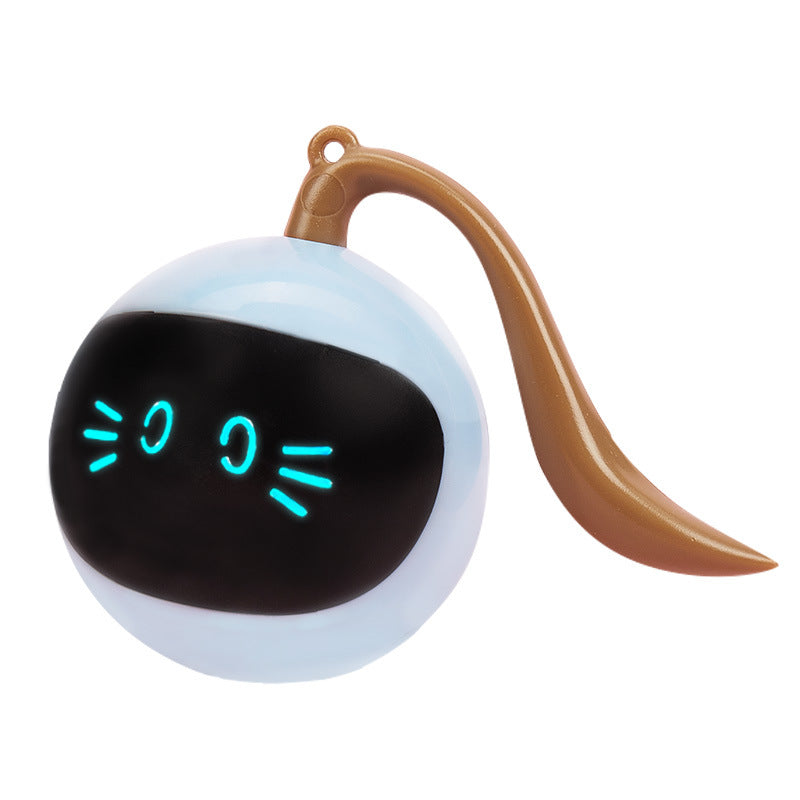 Cat Toy Electric Toy Ball Cloudy Blue
