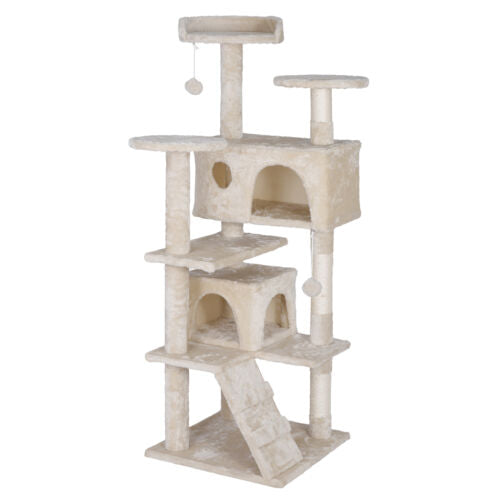 54.7\" Premium Cat Tree Tower & Condo